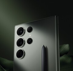 El S23 Ultra luce un marco de &quot;aluminio blindado&quot;. (Fuente: Samsung)