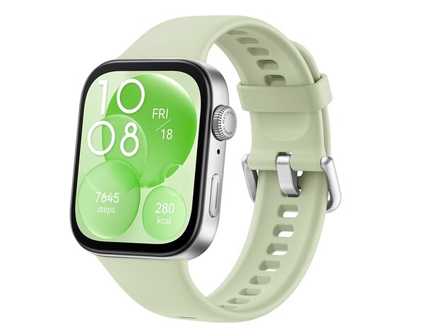 Es difícil ignorar el diseño similar al de un reloj del Huawei Watch Fit 3 Apple. (Fuente de la imagen:Huawei)