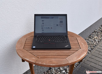 Lenovo ThinkPad L480 en la sombra