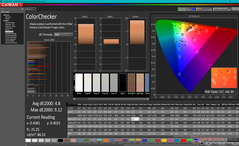 ColorChecker antes de la calibración