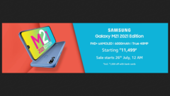 Samsung presenta el &quot;nuevo&quot; Galaxy M21. (Fuente: Samsung)