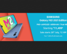 Samsung presenta el "nuevo" Galaxy M21. (Fuente: Samsung)