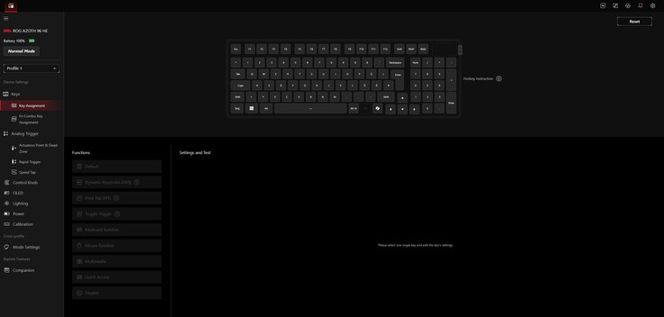 Gear Link es una interfaz web con un diseño claro. (Fuente de la imagen: Notebookcheck)