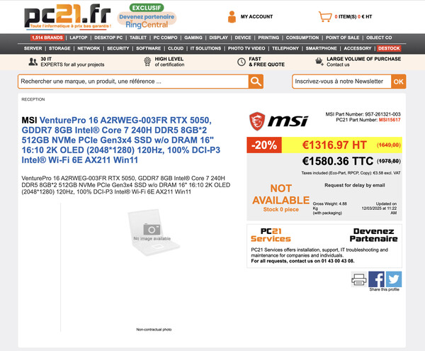 (Fuente de la imagen: PC21 Francia)