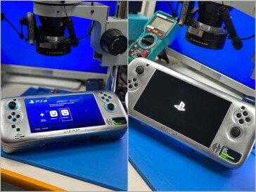 Pantalla de inicio de la PS4 portátil V2.