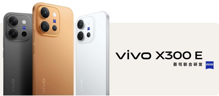 El Vivo X300 E está disponible en tres colores.