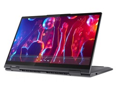 El Core i5 de Lenovo Yoga 7i Tiger Lake está a la par del Core i7, pero sus gráficos Iris Xe están muy por detrás (Fuente de la imagen: Lenovo)