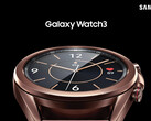 El Galaxy Watch 3 será más fácil de rastrear si lo pierdes gracias a su última actualización. (Fuente de la imagen: Samsung)