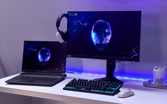 El Alienware 500Hz Gaming Monitor es uno de los pocos monitores que pueden emitir a 500 Hz. (Fuente de la imagen: Dell)