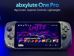 El Abxylute One Pro es un dispositivo portátil alimentado por Android hecho para jugar en la nube y a distancia. (Fuente de la imagen: Abxylute)