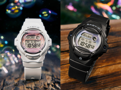 De derecha a izquierda: Casio BG-169GD-1 y BG-169GD-7