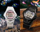 De derecha a izquierda: Casio BG-169GD-1 y BG-169GD-7
