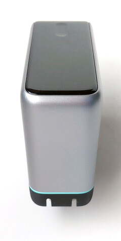 Vista de los laterales trasero y superior.