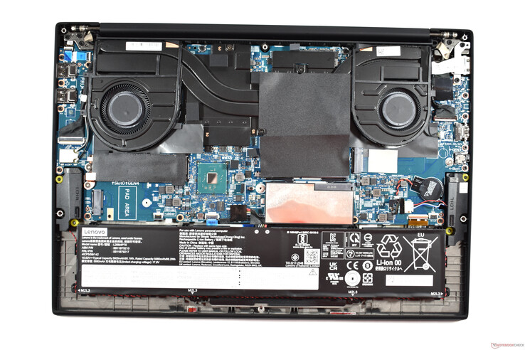 ThinkPad X1 Extreme Gen 4 - Vista del interior