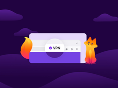 Una infografía de Mozilla que muestra el nuevo conmutador VPN. 