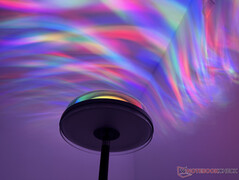 Espectaculares efectos de iluminación...