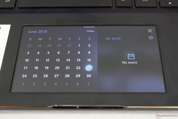 La aplicación de calendario se sincroniza cómodamente con el Calendario de Microsoft