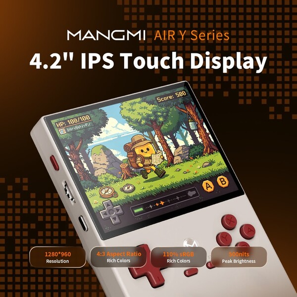 La serie Y de Mangmi Air contará con una pantalla de 4,2 pulgadas con formato 4:3.