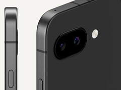 Pixel 9a variante Obsidian con cámaras duales traseras. (Fuente de la imagen: Google)