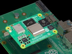 Un Raspberry Pi Módulo 5 (Fuente de la imagen: Raspberry Pi Holdings)