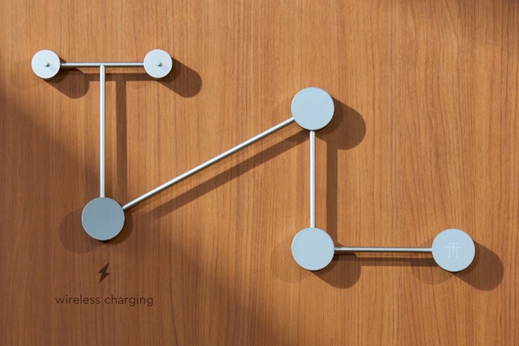 Todos los componentes pueden montarse en la pared mediante un soporte modular.