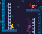 Una captura de pantalla del juego de plataformas en 2D BlockBlasters que fue retirado de Steam por llevar incrustado un código malicioso que vaciaba los monederos de criptomonedas. (Fuente de la imagen: Steam)