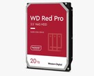 Las empresas y los clientes privados pudientes pueden estar interesados en la nueva variante de 20TB del disco duro WD Red Pro para servidores NAS (Imagen: Western Digital)