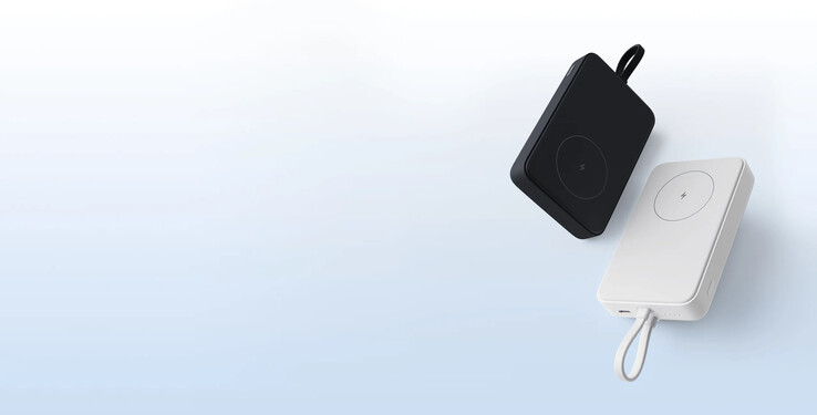 El Xiaomi 33W Magnetic Power Bank 10000 Cable integrado. (Fuente de la imagen: Xiaomi)