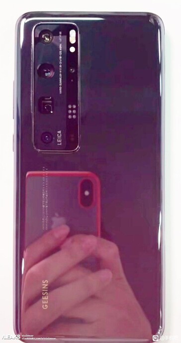 La nueva fuga de imágenes en vivo del "Huawei P50". (Fuente: SlashLeaks)