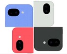 Pixel 10a en sus cuatro colores esperados. (Editado)