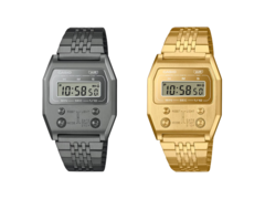 La Casio Vintage A1100GGV-8JF (izquierda) y la Casio A1100GV-9 (derecha). (Fuente de la imagen: Casio Japón)