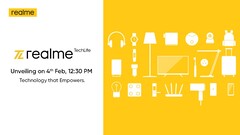 Realme promociona su evento TechLife. (Fuente: Twitter)