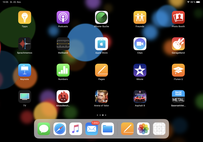 Pantalla de inicio de iOS 12