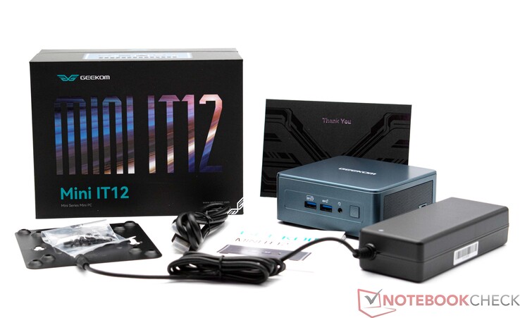 Volumen de suministro del Geekom Mini IT12