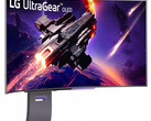 El UltraGear OLED 45GS95QE tiene un acabado curvo 800R. (Fuente de la imagen: LG)