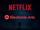 Se muestra el banner de Netflix con el logotipo de Electronic Arts (Fuente de la imagen: Netflix, Electronic Arts con ediciones)