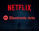 Se muestra el banner de Netflix con el logotipo de Electronic Arts (Fuente de la imagen: Netflix, Electronic Arts con ediciones)