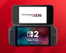 Maqueta de la segunda pantalla de la 2DS/3DS Accesorio de la Switch 2 (Fuente de la imagen: Nintendo of America con modificaciones)