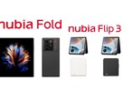 Por primera vez, Nubia lanzará dos nuevos smartphones plegables. (Fuente de la imagen: Evan Blass)