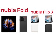 Por primera vez, Nubia lanzará dos nuevos smartphones plegables. (Fuente de la imagen: Evan Blass)
