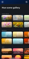Las nuevas escenas Spring Breeze en la aplicación Philips Hue. (Fuente de la imagen: Philips Hue)