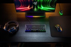 El Huntsman Mini Analog se basa en el teclado 60% que Razer presentó en 2020. (Fuente de la imagen: Razer)
