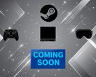 Steam Machine Marco de vapor y banner del mando con la fecha de lanzamiento