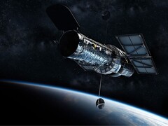 Ilustración de un artista que muestra el telescopio Hubble. (Fuente de la imagen: Andrew-Art - Pixabay)