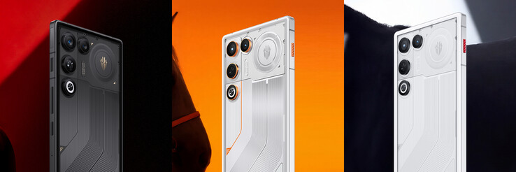 Tres opciones de color del teléfono (Fuente de la imagen: RedMagic)