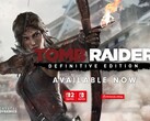 Tomb Raider: Definitive Edition Switch and Switch 2 banner (Fuente de la imagen: Nintendo of America con ediciones)
