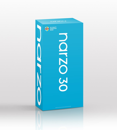 Este es uno de los seis diseños de caja de la serie Narzo 30 de Realme. (Fuente de la imagen: Realme)