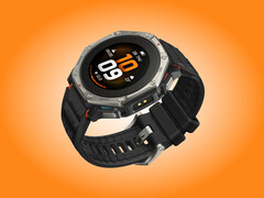 El Amazfit T-Rex Dual Solar se presenta en un único acabado de titanio con una correa negra.