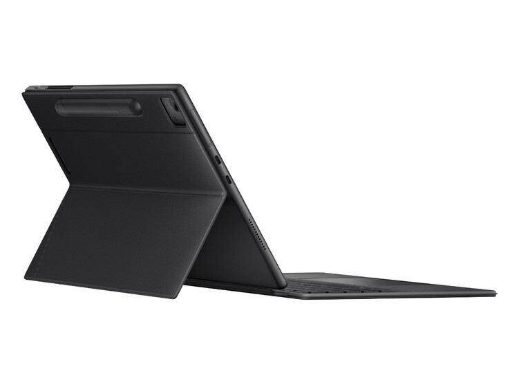 El ProArt PZ14 por detrás mostrando su cámara trasera de 13 MP. (Fuente de la imagen: Asus)