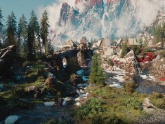 Demostración técnica de The Witcher 4 de CDPR mostrando un nuevo y vasto paisaje. (Fuente de la imagen: TheWitcher)